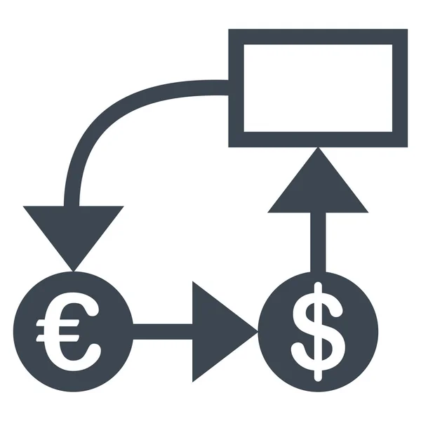 Flow chart icon — Stock Photo, Image