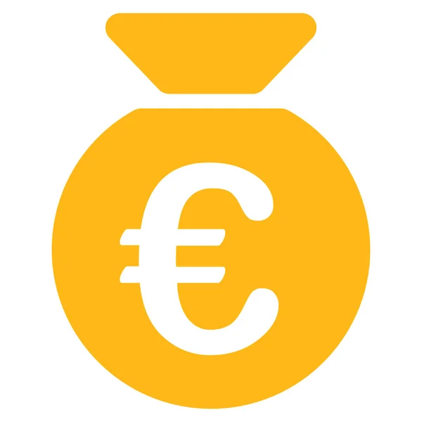 Geld zak pictogram — Stockfoto