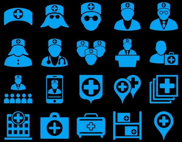 Medical icon set — Stock Photo, Image