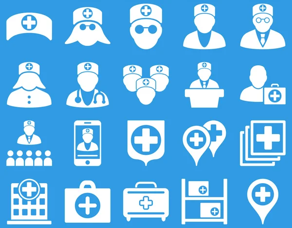 Medical icon set — Stock Photo, Image