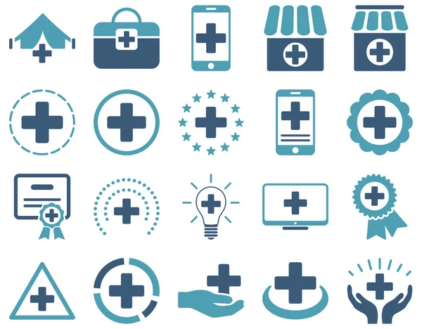 Medical icon set — Stock Photo, Image