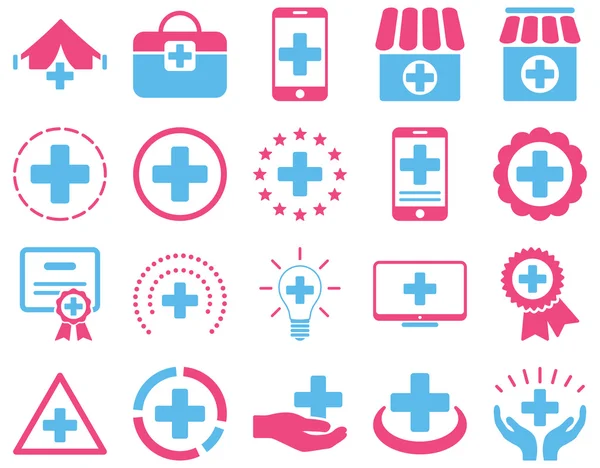 Medical icon set — Stock Photo, Image