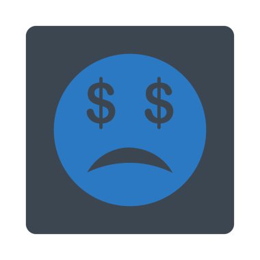 İflas Smiley simgesi