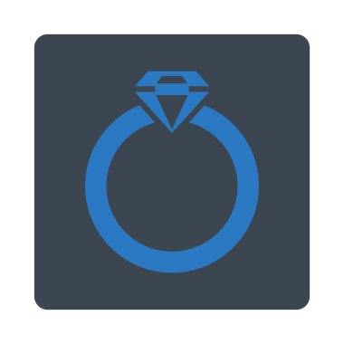 Elmas yüzük simgesi