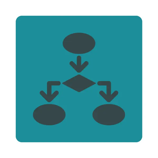 Icono de diagrama de flujo — Archivo Imágenes Vectoriales