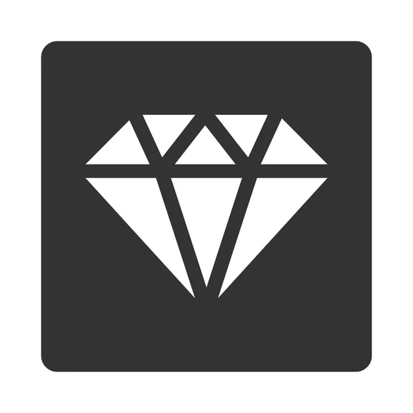 Icono de diamante — Archivo Imágenes Vectoriales