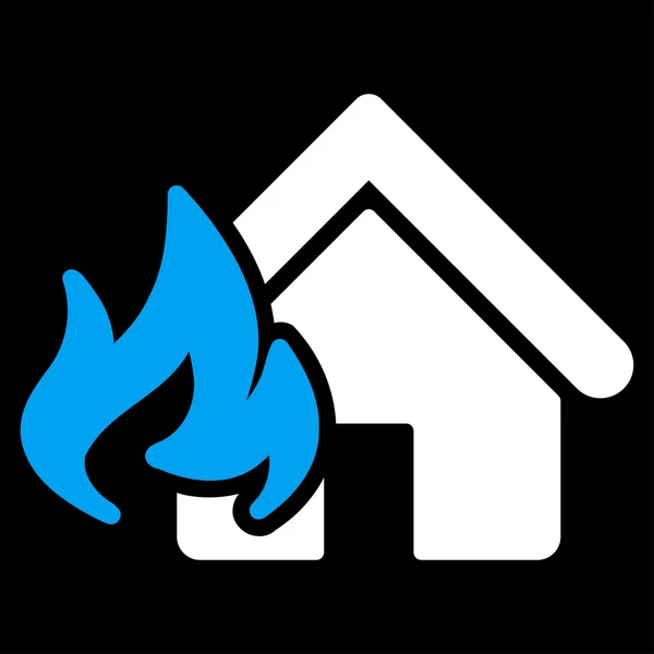 Fire Damage icon — Stock Photo, Image