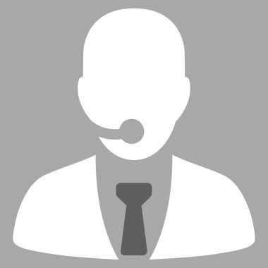 Çağrı merkezi operatörü simgesi iş Bicolor kümesi'nden