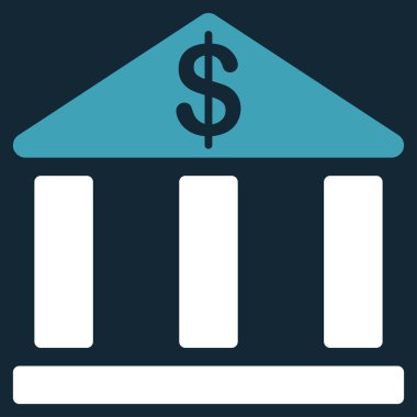 Banka iş Bicolor ayarla simgesini