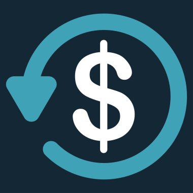 Geri ödeme simgesi iş Bicolor kümesi'nden