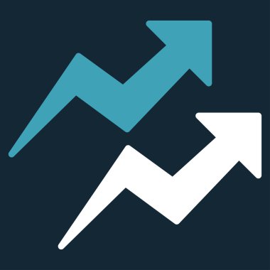 İş Bicolor kümesi'nden Eğilimler simgesi