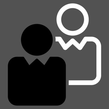 İstemciler iş Bicolor ayarla simgesini