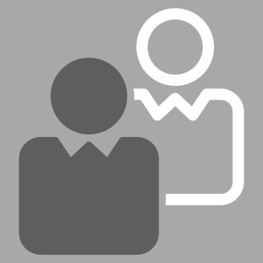 İstemciler iş Bicolor ayarla simgesini