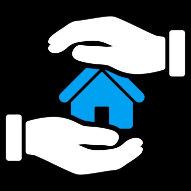 Realty sigorta simgesinden iş Bicolor ayarla