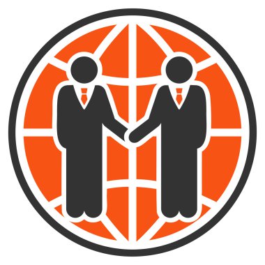 Küresel ortaklık simgesi