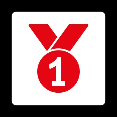 Altın madalya ödülü Set düğmeleri Overcolor simgesini