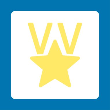 Zafer simgesi Ödülü Overcolor düğmeleri kümesi'nden