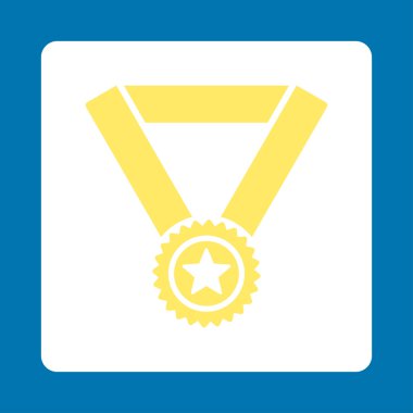 Kazanan madalya simgesini Ödülü düğmeleri Overcolor ayarla.