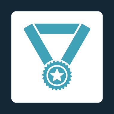 Kazanan madalya simgesini Ödülü düğmeleri Overcolor ayarla.