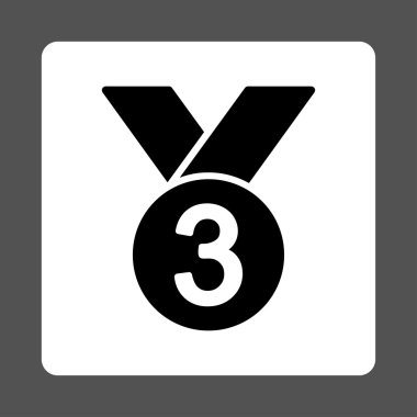 Ödülü Set düğmeleri Overcolor bronz madalya simgesinden