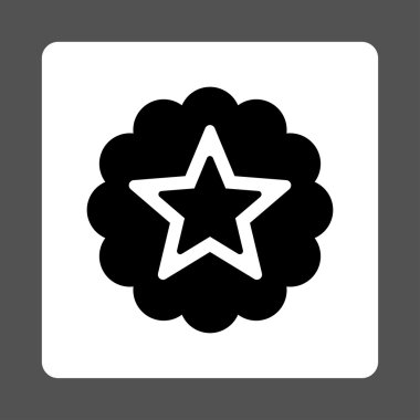 Ödülü Set düğmeleri Overcolor sigorta primi simgesinden