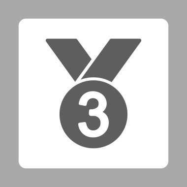 Ödülü Set düğmeleri Overcolor bronz madalya simgesinden