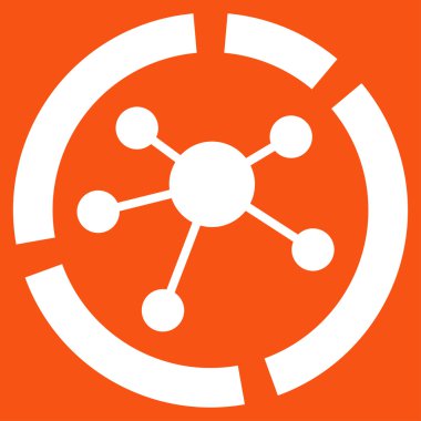 Bağlantıları diyagram simgesi