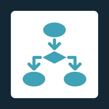 Akış çizelgesi simgesi