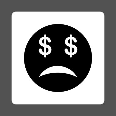 İflas Smiley simgesi