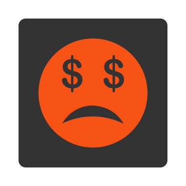 İflas Smiley simgesi