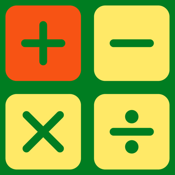 Calculator icon from Business Bicolor Set