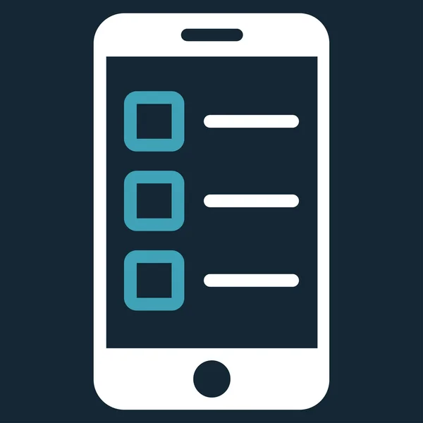 Icono de prueba móvil — Foto de Stock