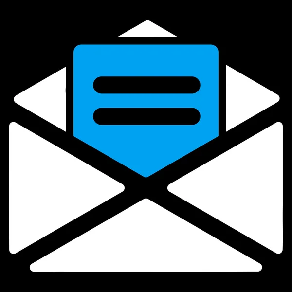 Abrir icono de correo —  Fotos de Stock