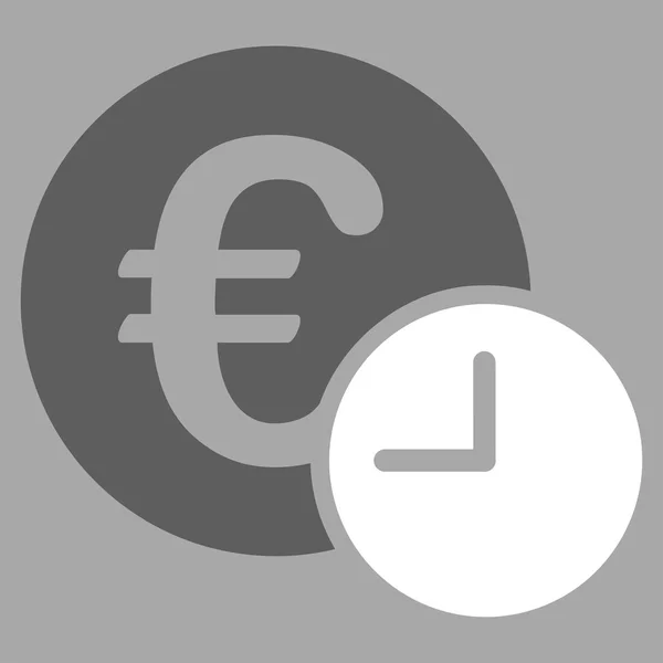 Euro credit pictogram — Stockfoto