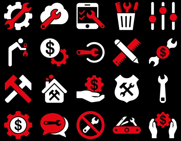 Settings and Tools Icons — Stock Photo, Image