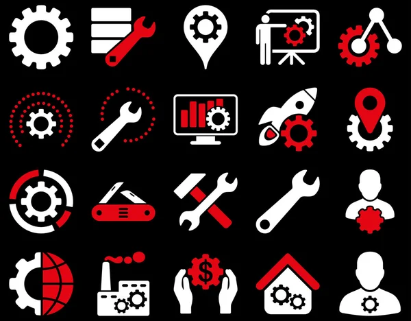 Ayarları ve araçları simgeler