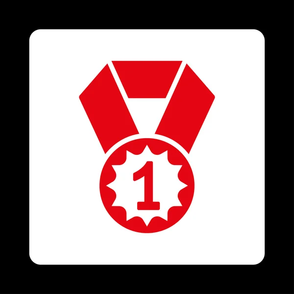 Ícone de primeiro lugar de botões de prêmio OverColor Set — Fotografia de Stock