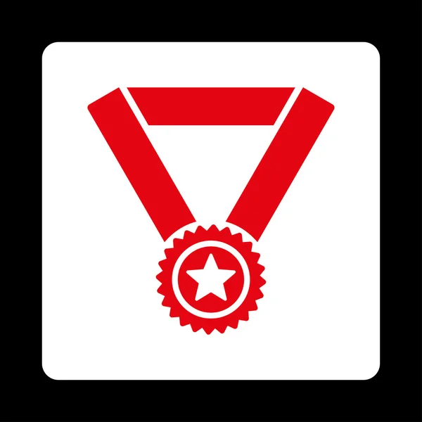 Winner medal icon from Award Buttons OverColor Set — Stock Photo, Image