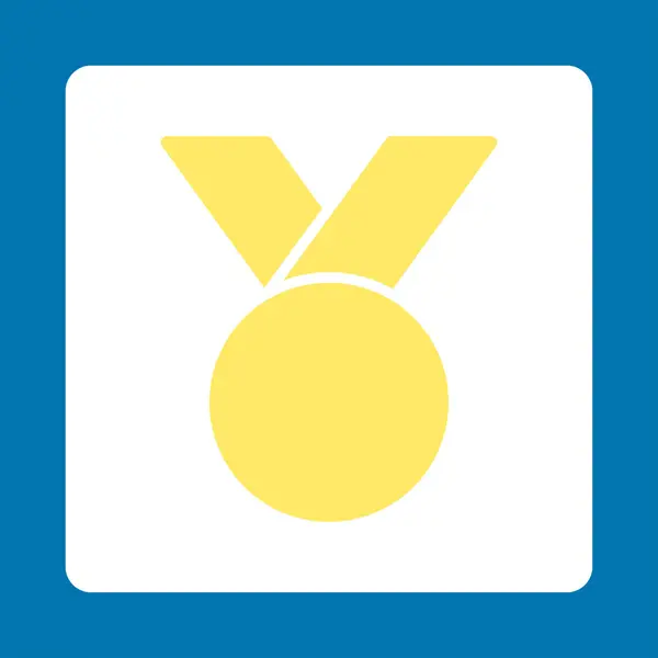 Στρατός μετάλλιο εικονίδιο από το βραβείο κουμπιά Overcolor που — Φωτογραφία Αρχείου