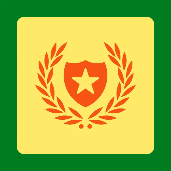 Icono de escudo de botones de premio OverColor Set — Foto de Stock