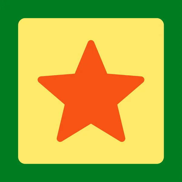 Star icon from Award Buttons OverColor Set — Stock Photo, Image
