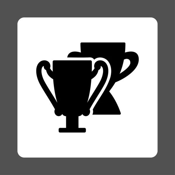 Trophy cups icon from Award Buttons OverColor Set — Stock Photo, Image