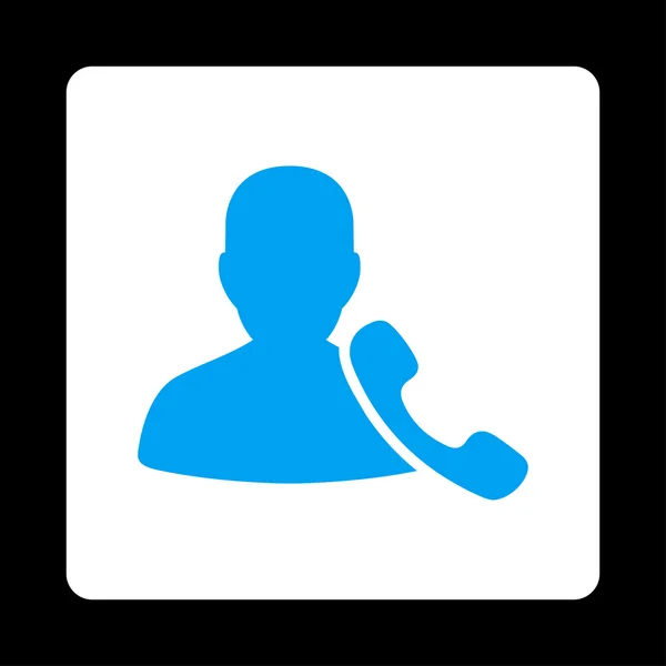 Telefon-Support-Symbol — Stockfoto