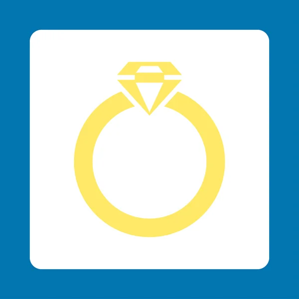 Icono anillo de diamante —  Fotos de Stock