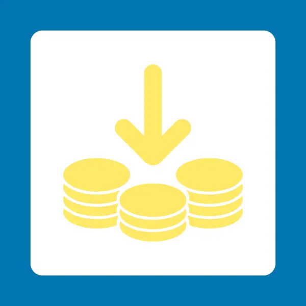 Ikona dochodów — Zdjęcie stockowe