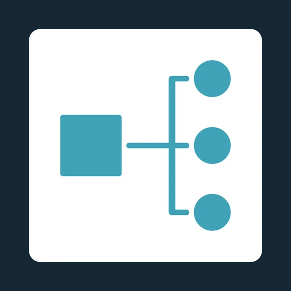 Ícone de diagrama — Fotografia de Stock