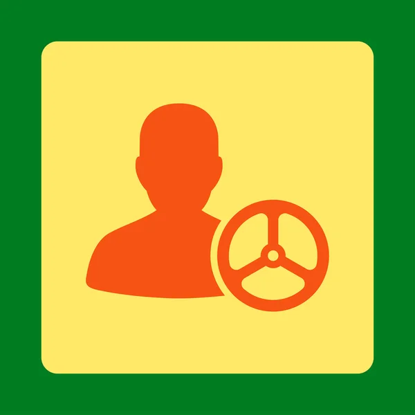 Driver Icon — Stock Photo, Image