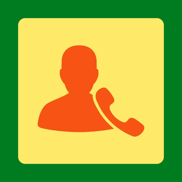 Phone Support Icon — Stock Photo, Image