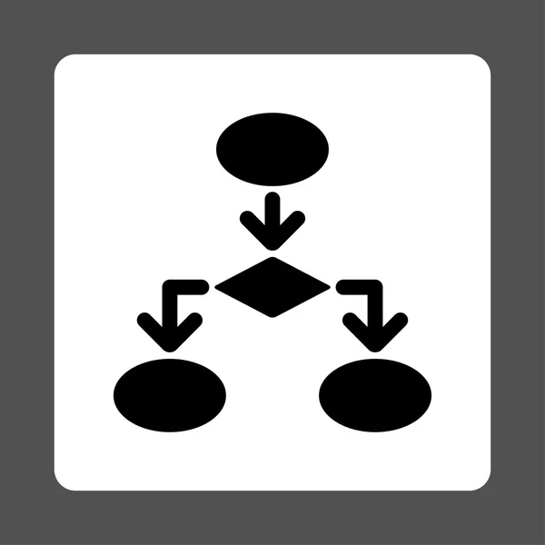 Icono de diagrama de flujo —  Fotos de Stock