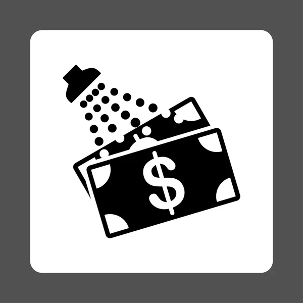 Ikona praní peněz — Stock fotografie